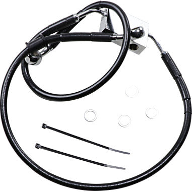 EXTENDED LENGTH STAINLESS STEEL BRAKE LINE KITS FOR HARLEY-DAVIDSON