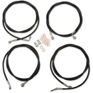 HANDLEBAR CABLE/BRAKE & CLUTCH LINE/WIRE KITS AND COMPONENTS FOR HARLEY-DAVIDSON