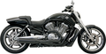 BASSANI XHAUST ROAD RAGE II B1 POWER 2-INTO-1 SYSTEMS FOR HARLEY-DAVIDSON 2012 Black Road Rage II B1 Power 2-Into-1 Exhaust System