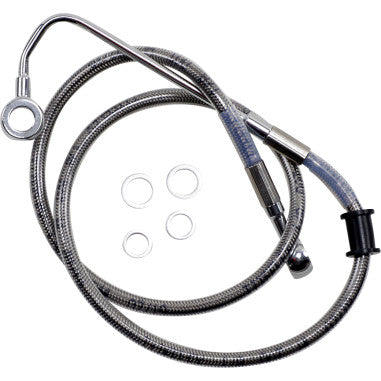STANDARD LENGTH STAINLESS STEEL BRAKE LINE KITS FOR HARLEY-DAVIDSON