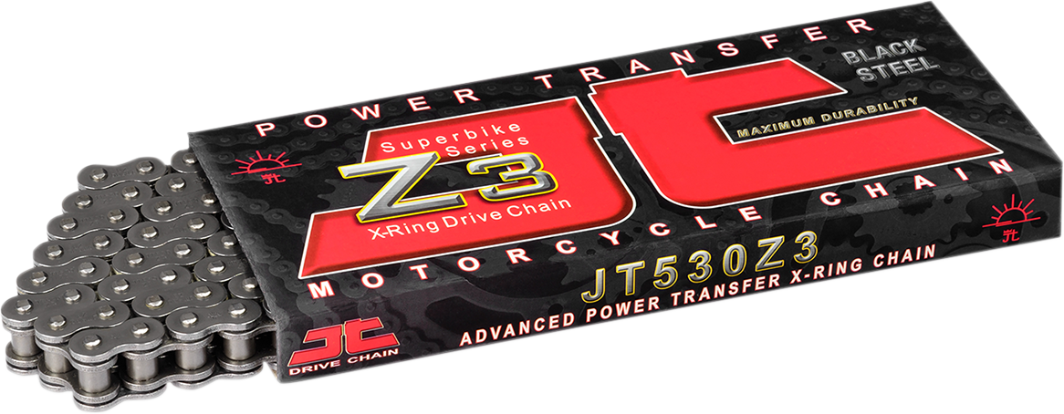 JT CHAINS JT DRIVE CHAINS CHAIN X-RING 520 X 112 ST