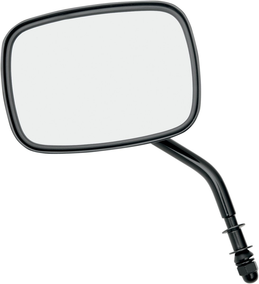 DRAG SPECIALTIES DIE-CAST REPLACEMENT MIRRORS MIRROR PLN STD STEM BLK