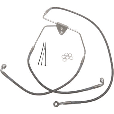 EXTENDED LENGTH STAINLESS STEEL BRAKE LINE KITS FOR HARLEY-DAVIDSON