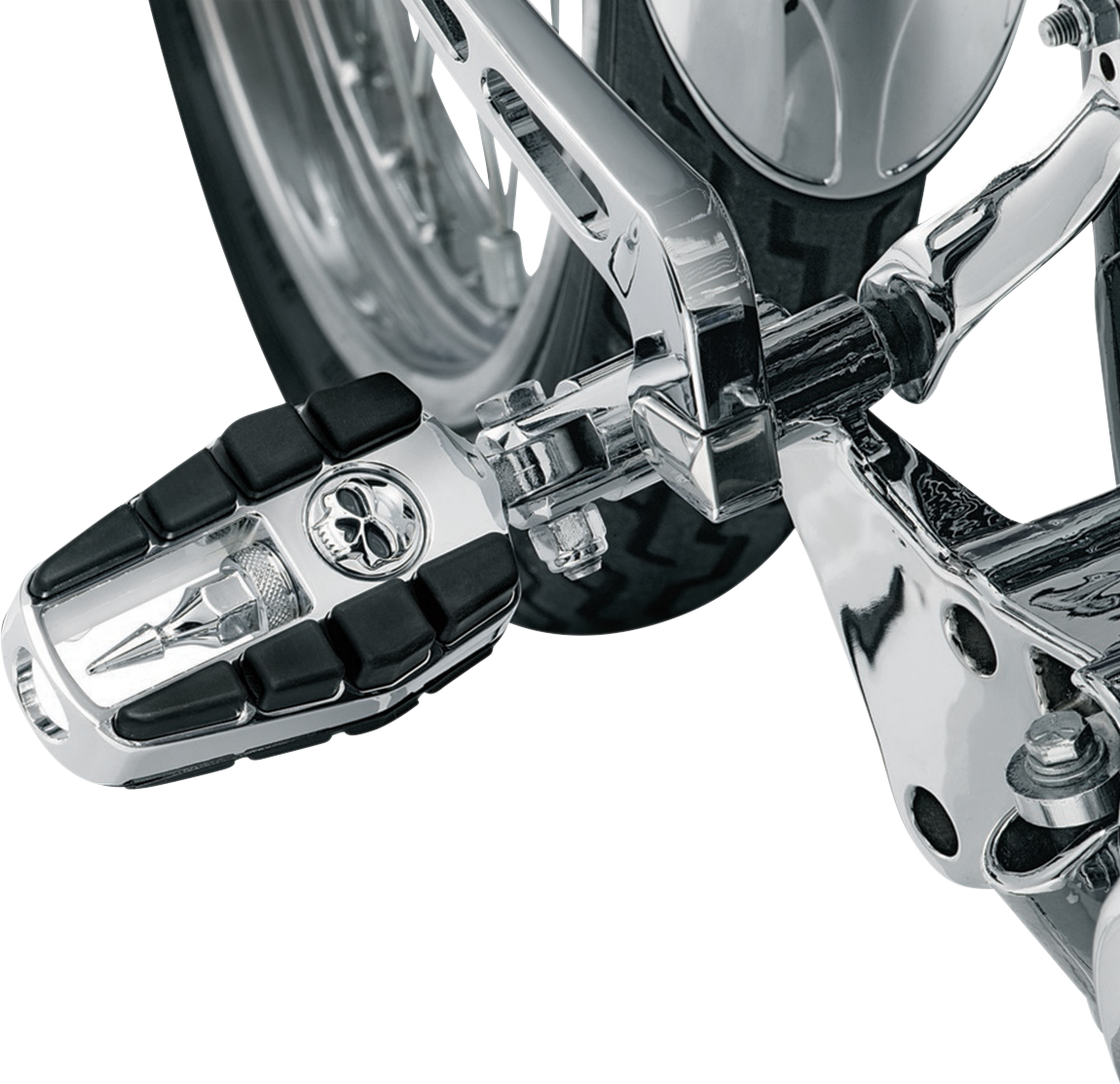 Kuryakyn 4470 Zombie Pegs Footpegs for Harley-Davidson