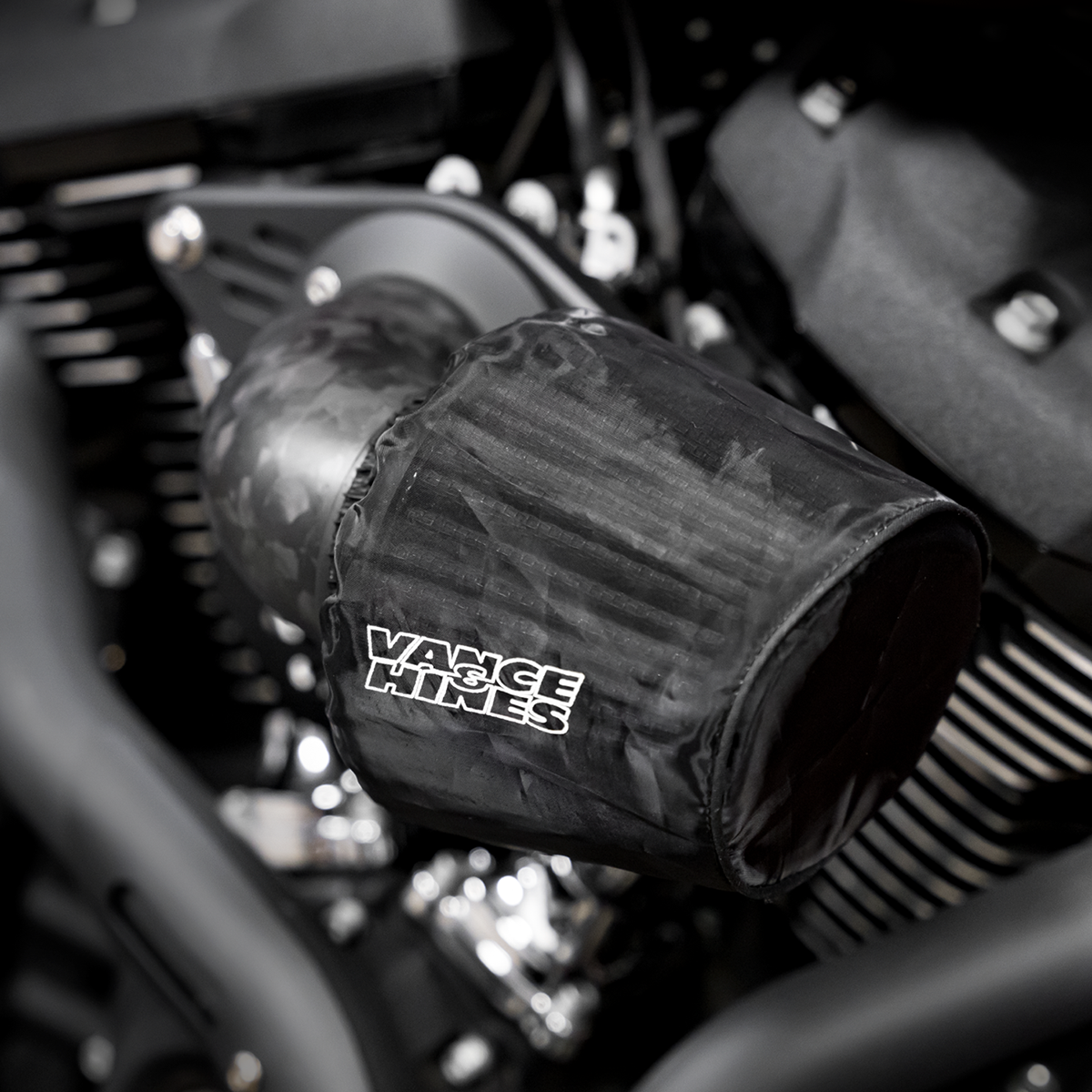 Waterdichte kast luchtfilter V02 Falcon voor Harley Davidson