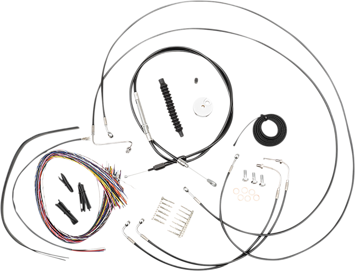 Kit Cables Manillar Extendidos Para Harley-Davidson Softail 2018 Y Posteriores