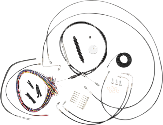 Kit Cables Manillar Extendidos Para Harley-Davidson Softail 2018 Y Posteriores