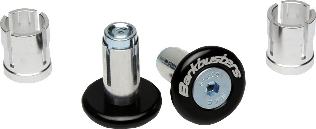 Black Handlebar End Plugs