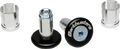Black Handlebar End Plugs