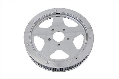 Rear Drive Pulley 65 Tooth Chrome For Harley-Davidson