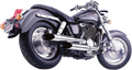 COBRA COMPLETE EXHAUST SYSTEMS FOR METRIC CRUISERS CLASSIC DELUX VT1100 S