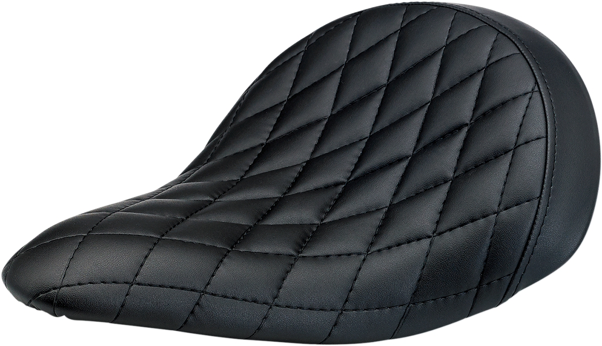 BILTWELL SLIMLINE SOLO SEATS SEAT SLIMLINE BLK DIAMOND