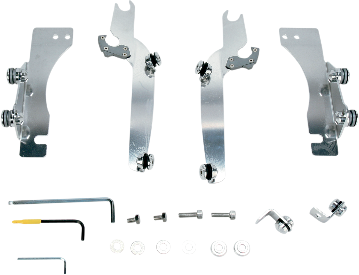 MEMPHIS SHADES METRIC NO-TOOL TRIGGER-LOCK MOUNT KITS FOR SPORTSHIELDS MNT KIT TL S/S VL800 C50