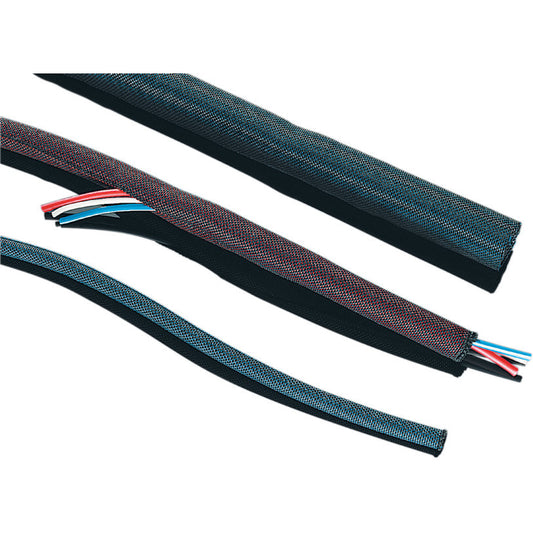 Funda Protector Para Kabel 9,5 mm Kuryakyn Roundit Wire Wrap 3/8 "