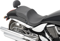 DRAG SPECIALTIES SEATS LOW-PROFILE TOURING SEAT WITH PASSENGER BACKREST SEAT LOPRO HAMMER MLD