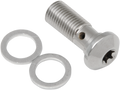 RUSSELL CYCLEFLEX UNIVERSAL BRAKE LINE FITTINGS BANJO BOLT TORX 3/8-24 CH