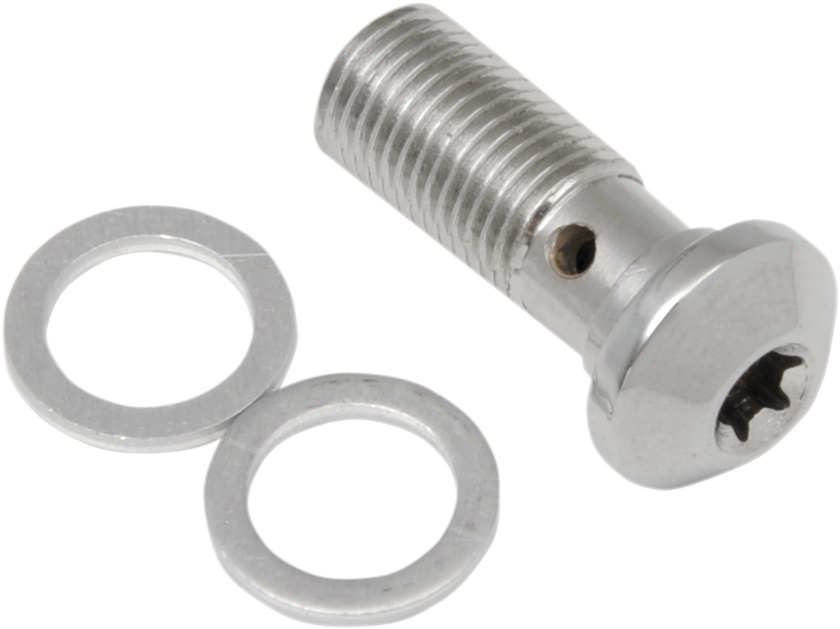 RUSSELL CYCLEFLEX UNIVERSAL BRAKE LINE FITTINGS BANJO BOLT TORX 3/8-24 CH