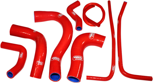 SAMCO SPORT RADIATOR HOSE KITS AND CLAMP KITS RADIATOR HOSE KIT YAM RED