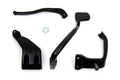 Schwarzes weiter nach vorne verlegtes Mid-Control-Kit für Harley-Davidson Dyna 2006-2017