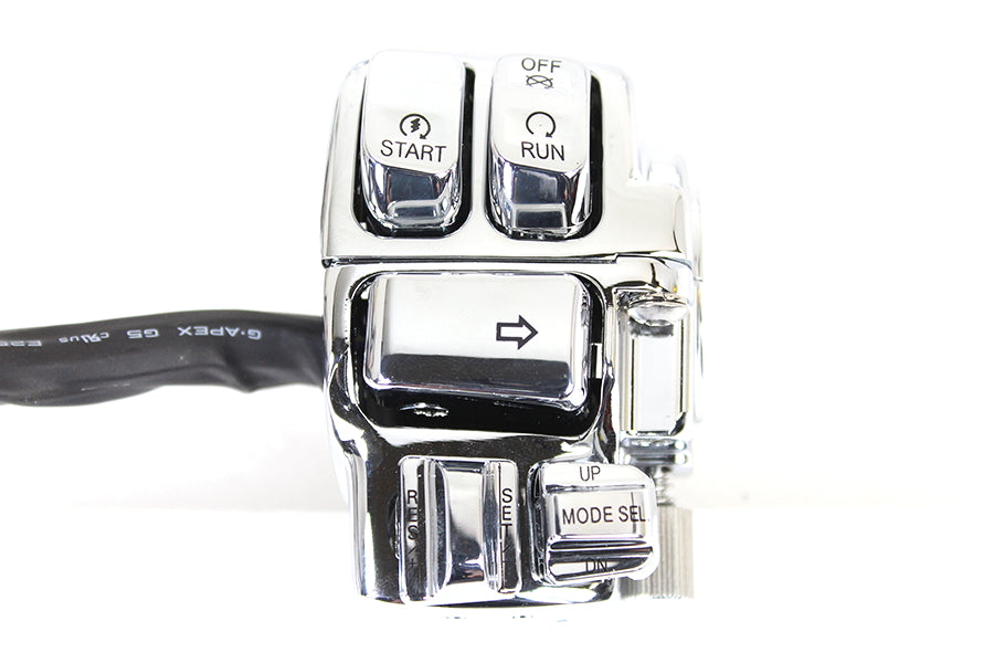 Komplettes Chrom-Lenkersteuerungskit für Harley-Davidson Touring 2008-2013