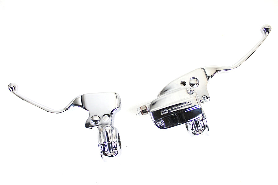 Komplettes Chrom-Lenkersteuerungskit für Harley-Davidson Touring 2008-2013