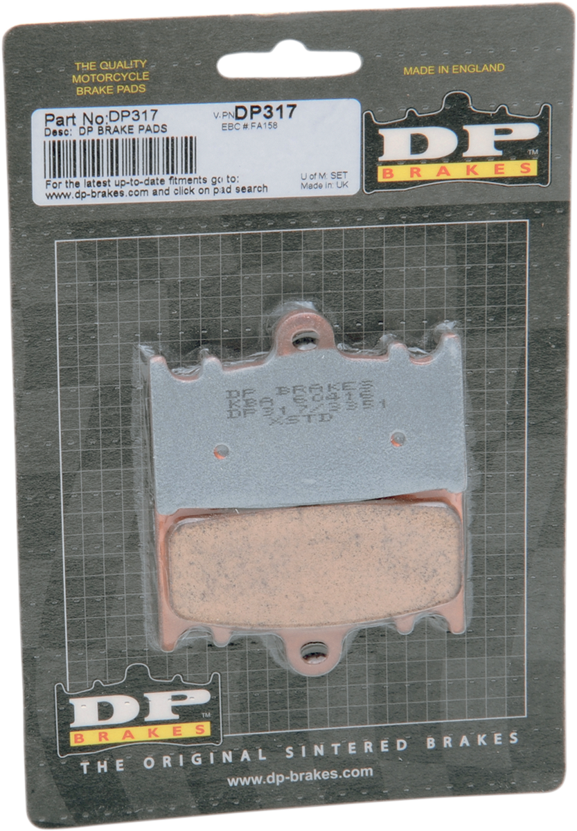 DP BRAKES BRAKE SHOES PAD, KAW/SUZ, FRT