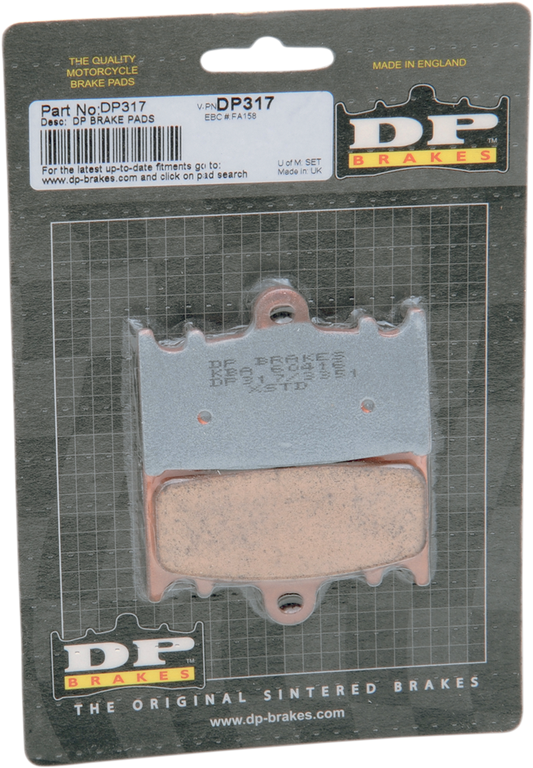 DP BRAKES BRAKE SHOES PAD, KAW/SUZ, FRT