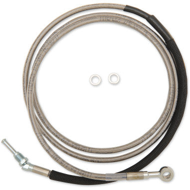 STAINLESS STEEL HYDRAULIC CLUTCH LINES FOR HARLEY-DAVIDSON