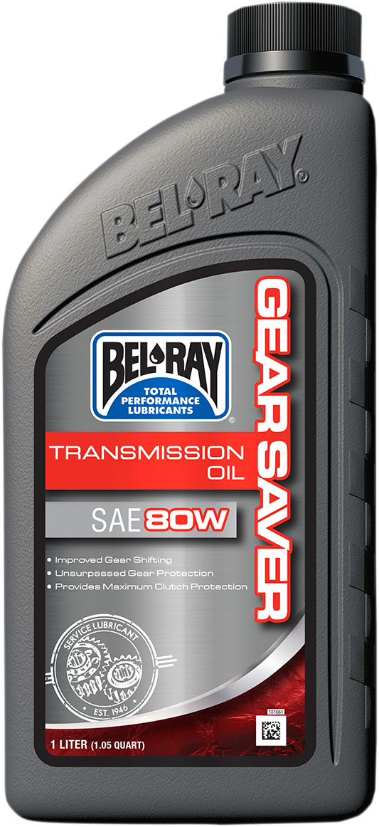 Aceite Caja Cambios 80W Bel-Ray Gear Saver Transmission Oil 1L