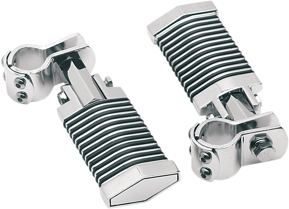 DRAG SPECIALTIES "POPSICLE" FOOTPEGS WITH O-RINGS FLAT FOOTPEGS W/ ORINGS