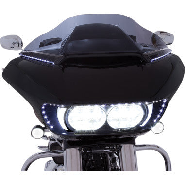 HORIZON LED WINDSHIELD TRIM FOR HARLEY-DAVIDSON