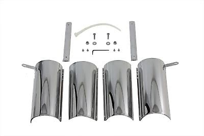 Chrome Upper Fork Cover Kit For Harley-Davidson Road King 1994-2013