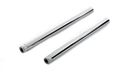 Chrome Fork Tube Set 4  Over Stock For Harley-Davidson