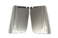 Fork Panel Set For Harley-Davidson Panhead Rear fork right and left panel set features a polished stainless steel finish Includes right and left sides for the rear of hydraglide fork Replaces OEM: 46281-49, 46273-49 Fits 1949-1959 FL models