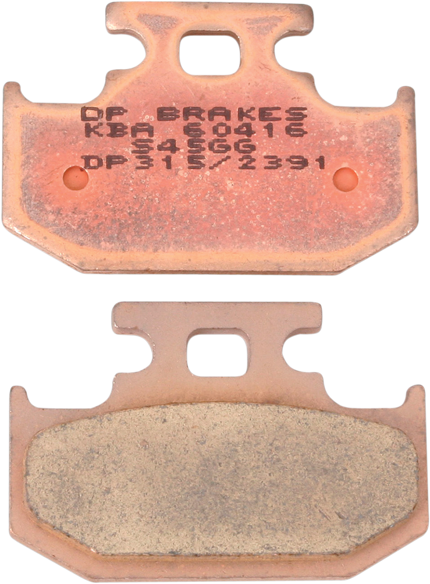 DP BRAKES BRAKE SHOES PAD, MX KAW/SUZ/YAM, F/R