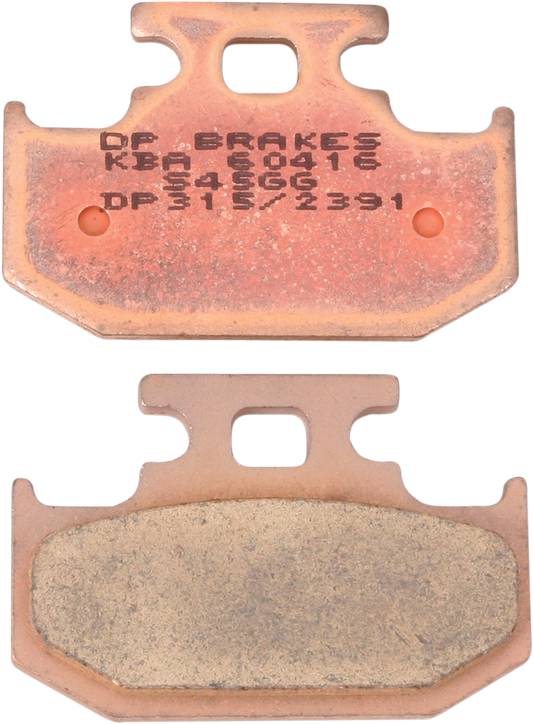 DP BRAKES BRAKE SHOES PAD, MX KAW/SUZ/YAM, F/R