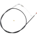BLACK VINYL THROTTLE AND IDLE CABLES FOR HARLEY-DAVIDSON