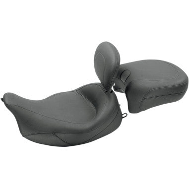 SUPER SOLO SEATS WITH REMOVABLE DRIVER BACKREST FOR HARLEY-DAVIDSON