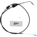 BLACK VINYL THROTTLE AND IDLE CABLES FOR HARLEY-DAVIDSON