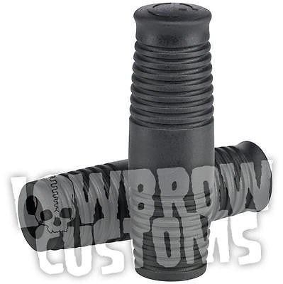 Puños Cole Foster Para Harley-Davidson® 1" Lowbrow Customs Black Grips