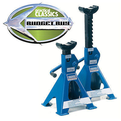 Pareja De Soportes Caballete 2 Toneladas Profesional 2 Tonne Axle Stands (Pair)