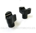 5 cm (2 Zoll) Riser-Türme aus geschmiedetem Aluminium in Schwarz für Harley-Davidson® 2-Zoll-Riser