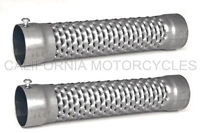 Pareja De Silenciadores Escape Universales 5Cm X 25Cm  2" X 10"