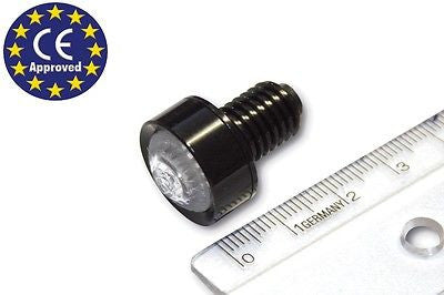 Micro Piloto Trasero LED Homologado LED Taillight ‘Mono’, E-Approved Black