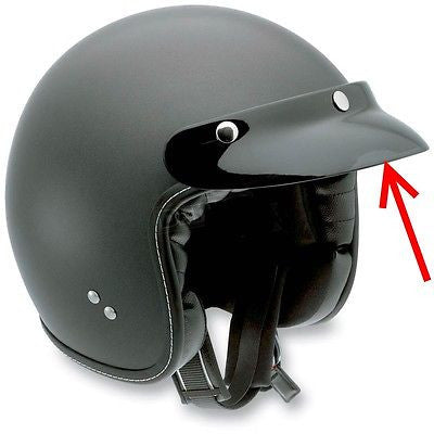 Visera Para Casco Jet Universal 3 Enganches