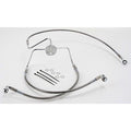 Stainless Steel Brake Line Kit for Harley-Davidson Road King +2"
