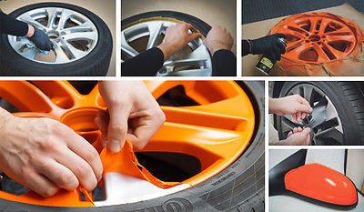 Spray Pintura Vinilo Liquido Negro Brillo Dupli-Color Sprayplast Strip Paint