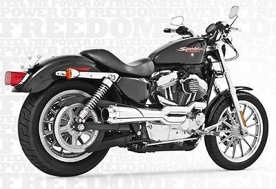 American Outlaw High Freedom Performance-Auspuff für Sportster® ab '04, Chrom