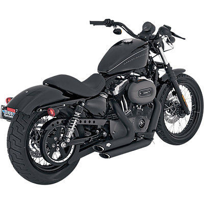 Auspuff für Harley-Davidson Sportster 2004-2013 Vance Hines Shortshots Schwarz