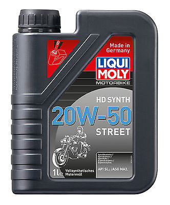 Synthetic oil for Harley-Davidson® 20W50 Liqui-Moly Synth HD 1L